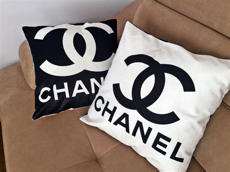 chanel couch pillows|chanel pillows for bed.